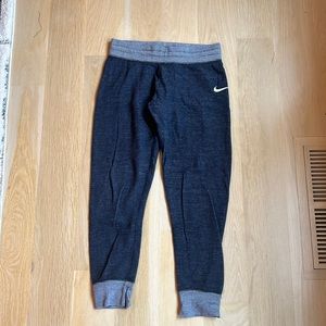 small Nike sweats, black and gray lightly worn